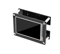 SENECESLI Écran LCD 3,5 Pouces pour Boîtier en Acrylique Noir RPi, Résolution Réglable 320 X 480~1920 X 1080 60, Grand Angle de, Prise en Charge WIN7/WIN10, Menu OSD Multilingue, Sortie