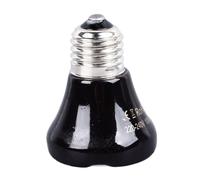 SENECESLI Émetteur de Chaleur en Céramique, Ampoule de Lampe Chauffante sans Lumière pour Reptiles, Serpents, Lézards, Poules, Perroquets et Petits Animaux de Compagnie, avec Chauffage Efficace et