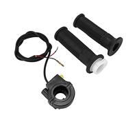 SENECESLI Ensemble de Poignée d'accélérateur, Poignée Tournante de 0,87 Pouces avec Kit de Remplacement d'interrupteur 'arrêt de Moteur, pour Vélo motorisé