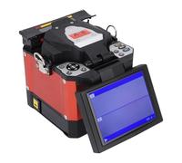 SENECESLI Épisseur de Optique, épisseur de de Fibre d'alignement à Quatre Noyaux de Moteur, Machine d'épissage de Soudage de Fibre Optique FTTH Automatique, écran LCD Couleur TFT de 5,0 Pouces