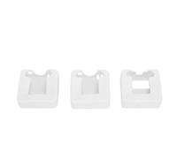 SENECESLI Étuis de Protection en Silicone, Antichoc et Résistants à la Poussière, Compatibles avec Les écouteursRODE Wireless GO I et II, Protection en Tissu. (White)