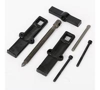 SENECESLI Extracteur de Roulement à 2 Mâchoires, Outil de Retrait de Roulement Robuste avec Mâchoires en Alliage Antirouille pour Démonter Les Roues des Volants d'inertie et Les Pièces Mécaniques