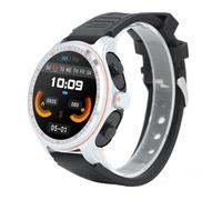 SENECESLI Fitness Smartwatch, Watch Weather Report 2 in 1 NFC Multi Sports Modi 1,53 Pouce écran HD avec écouteurs sans Fil pour Que Les Hommes Puissent Fonctionner