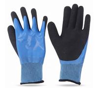 SENECESLI Gants Isolés électriques, Gants de Travail Sûrs Imperméables Résistants à Haute Tension de 1000 V, Gants D'électricien Isolants à 360 °, Gants en Caoutchouc Antidérapants pour