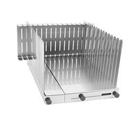 SENECESLI Guide de Tranchage de Pain, Trancheuse à Pain en Acier Inoxydable, grillé avec Guide Réglable pour Tranches Uniformes, Bagels, Gâteaux, Outil de Cuisine de Cuisson Commerciale