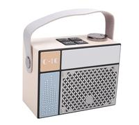 SENECESLI Haut-Parleur Moderne avec Technologie Avancée 5.1, Design Compact pour la Plage et Le Camping, Batterie au Lithium 800 MAh (Jaune Clair)