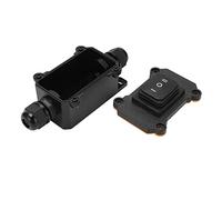 SENECESLI Interrupteur à Bascule 3 Positions ON Off, 12 V 16 A étanche IP68, Interrupteur à Bascule Universel pour Voiture Bateau RV Véhicule Marin