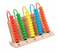 SENECESLI Jouet éducatif pour Enfants Apprenant Les Mathématiques Abacus, Cadre Arithmétique Intuitif, Améliore Les Résultats d'apprentissage des Mathématiques, pour Les écoles, Les établissements