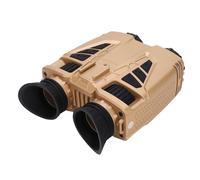 SENECESLI Jumelles Numériques, Caméra Jumelles WiFi 4K avec Zoom Numérique Optique 8X 16X, Enregistreur Photo Vidéo Double écran pour L'observation des Oiseaux, Jeu, Concert (Yellow)
