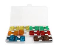 SENECESLI Kit D'assortiment de Fusibles Automobiles en Alliage de Zinc Durable 20A 30A 40A 50A 60A 70A Ensemble de Fusibles de Voiture pour L'entretien Quotidien des Voitures, Camions, Bateaux, SUV