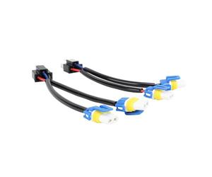 SENECESLI Kit de Conversion d'ampoule de Phare, 2 Pièces 9003 H4 à 9005 9006, Faisceau de Câbles d'adaptateur de Phare, Installation Plug and Play, pour la Mise à Niveau des Phares de Véhicule