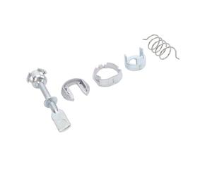 SENECESLI Kit de Réparation de Serrure de Porte, Kit de Réparation de Cylindre de Serrure de Porte 6N0 837 223A 1U0837167E Métal Haute Résistance pour Remplacement du Barillet de de Avant Gauche et