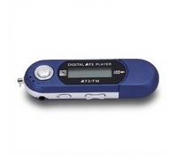 SENECESLI Lecteur MP3 Rétro, Lecteur de Musique Numérique USB 2.0 avec écran LCD et Synchronisation des Paroles, Prend en Charge Les Formats MP3 WMA et Carte 32 Go, Arrêt Automatique pour (Blue)