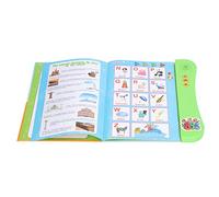 SENECESLI Livre Sonore d'apprentissage avec 3 Modes d'apprentissage, Stimule la curiosité et Idéal pour Les Enfants de Plus de 3 Ans, Matière Plastique (Green)