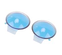 SENECESLI Lot de 2 Coques de Protection pour Objectif D'appareil Photo pour Protection D'objectif PC HD 360, Prise de Vue Panoramique sans Couture, Revêtement Anti-buée, Compatible avec Les Amateurs