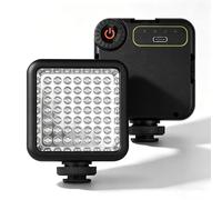 SENECESLI Lot de 2 Lampes Infrarouges de Vision Nocturne, Rechargeables par USB-C, avec 49 LED 850 Nm et Une Portée de 20 M, pour la Vidéo, la Photographie et la Surveillance.