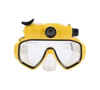 SENECESLI Lunettes de Plongée 2K avec Caméra Grand Angle 100° | Lunettes de Caméra étanches pour la Plongée en Apnée, L'apnée, la Natation avec 15 M de Profondeur, Prise en Charge de
