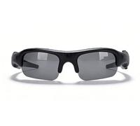SENECESLI Lunettes de Soleil pour Caméra de Sport, Lunettes Intelligentes, Caméras Vidéo HD 1080p Grand Angle 140 °, Lentilles Polarisées de Protection pour Les Activités de Plein Air, Le