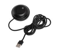 SENECESLI Microphone de Conférence à Réduction de Bruit, Conception Mince, Plug and Play, Microphone de Conférence USB, Diffusion en Direct, Prise de Voix Omnidirectionnelle à 360 ° pour Téléphone,