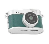 SENECESLI Mini Appareil Photo Numérique, Petite Caméra Porte-clés Rétro HD 2K avec écran Couleur de 1,47 Pouces, Enregistreur Vidéo Compact Vintage pour L'enregistrement D'études de (Green)