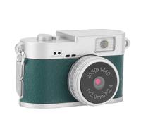 SENECESLI Mini Caméra Porte-clés 32 Go FHD 1080P Mini Appareil Photo Numérique Rétro Minuscule Enregistreur Vidéo Portable pour Enregistrement D'étude de Voyage, 128 Go Extensible, 4 (Green)