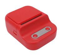 SENECESLI Mini Imprimante D'étiquettes, Imprimante Thermique Bluetooth Portable, Livre D'images Noir et Blanc avec Application pour L'organisation du Bureau, la Maison, la Cuisine, (Rouge)