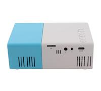 SENECESLI Mini Projecteur, Projecteur Vidéo Complet en Charge HD avec écran de Projecteur, Projecteur Vidéo Portable 1080p avec Smartphone TV Smartphone USB pour Une Utilisation