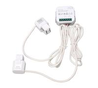 SENECESLI Moniteur D'énergie à Pince WiFi, Fonctionnement Facile, Moniteur Intelligent pour la Consommation D'énergie et la Production pour les Appareils Ménagers (WHITE)