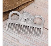 SENECESLI Peigne de Cheval en Métal à Dents Courtes de Haute qualité, Outil de Nettoyage D'enchevêtrement de Queue de Crinière pour Cavaliers en Métal 3,9x2,8x0,2 Pouces