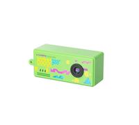 SENECESLI Petite Caméra Porte-clés Numérique, Mini Caméra Porte-clés avec écran de 0,96 Pouces et 5 Filtres Rétro, Enregistrement Vidéo 1080P et Grand Angle 130° pour Les Fêtes de Voyage (Green)