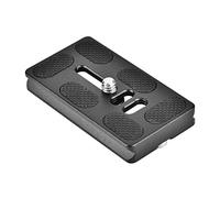 SENECESLI Plaque à Dégagement Rapide, Résistante à la Corrosion, Installation Facile pour Trépied D'appareil Photo Arca Kirk SLR, Tête Sphérique pour Les Amateurs de Photographie, Alliage Noir PU50