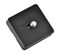 SENECESLI Plaque à Dégagement Rapide, Résistante à la Corrosion, Installation Facile pour Trépied D'appareil Photo Arca Kirk SLR, Tête Sphérique pour Les Amateurs de Photographie, Alliage Noir PU50