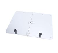SENECESLI Plateau Multifonctionnel pour Ordinateur Portable, Plateau de Projecteur en Alliage D'aluminium CNC, Pliable pour Ordinateur Portable pour Trépied, pour Haut-parleurs et Téléprompteurs
