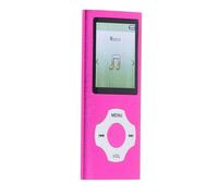SENECESLI Portable MP3 Lecteur, Ultra Slim1,8 Pouces Color Screen MP3 Lecteur, HiFi Lossless Sound Quality, 32 Go Small Memory Memory Carte, Music Player for Study Entertainment Fitness (Rose