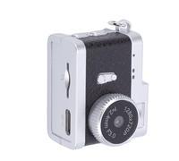 SENECESLI Porte-clés Appareil Photo Numérique pour Voyage, Mini Rétro | Écran Couleur 0,96 Pouce, Batterie 180mAh, 32GB Max, OTG vers Android, Capteur CMOS 5MP, Lampe de Remplissage LED, Idéal