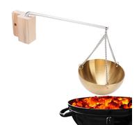 SENECESLI Sauna Huile Essential Huile Sauna Aromatherapy Huile Tasse en Acier Inoxydable, Bol Diffuseur de Parfum D'huile Essentielle