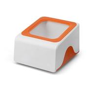 SENECESLI Scanner de Codes-Barres Mains Libres Automatique, Scanner de Codes-Barres de Bureau 1D 2D, Capteur CMOS, Invite Vocale, Boîte de Numérisation de Code de Paiement Mobile pour