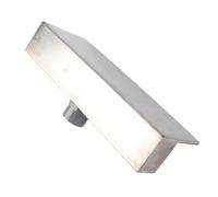 SENECESLI SENECESLI Bec de Fontaine de Cascade en Acier Inoxydable 304 pour Piscine de Villa de Jardin, Sortie de Cascade Polie élégante pour Rideau D'eau de Cour, Déversoir de Décoratif (500MM)