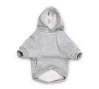 SENECESLI Sweat à Capuche pour Chien, Sweat-Shirt imprimé I Love My Mom, Vêtements pour Chiots, Pull en Polaire Chaud avec Ajustement Réglable pour Chiens de Petite, Moyenne et Grande Taille (Gery
