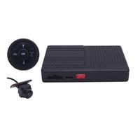 SENECESLI Système de Caméra de Recul Complet, Système de Vue Panoramique à 360 Degrés pour Voiture avec Avertissement AI, Universel pour Voitures