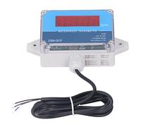 SENECESLI Tachymètre de Moteur Affichage LED Numérique, Haute Précision, Capteur de Vitesse RPM pour Tour de Navire, étanche IP68, DC 8V-24V