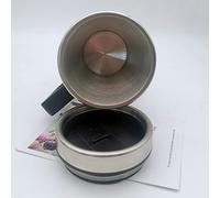 SENECESLI Tasse Chauffante de Voiture, Tasse de Voyage Isolée électrique en Acier Inoxydable étanche de Grande capacité 24 V avec Contrôle de sécurité Intelligent pour Véhicule Camion SUV (12V pour