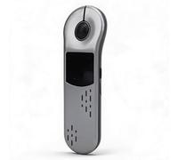 SENECESLI Télécommande de Présentation sans Fil Bluetooth Air Mouse 2,4 G, Clicker de Présentation Rechargeable avec pavé Tactile pour Ordinateur Portable, Plug and Play, Portée de (Gray)