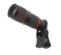 SENECESLI TéléObjectif 20X, TéléObjectif Zoom Longue Focale avec Clip, Objectif D'appareil Photo Zoom pour Téléphone Portable avec Clip de Téléphone pour la Prise de Photos et de Vidéos