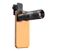 SENECESLI TéléObjectif Zoom 5-10X pour Photographie Longue Portée Voyage Sportif, Objectif Zoom Universel à Clipser avec Filetage de Filtre 37mm