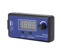 SENECESLI Testeur de Servo Numérique RC, Testeur ESC Haute Résolution pour Hélicoptère RC, Avion, Voiture, Indicateur D'accélérateur de Moteur pour Amateurs