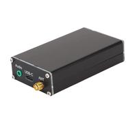 SENECESLI Transmetteur FM 2000M, émetteur de Diffusion Stéréo à Affichage de Fréquence LCD avec Antennes Télescopiques de 1M et 2KM 76-108MHz 0.5W 500mW