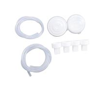 SENECESLI Valves à Bec de Canard, Protection Anti-refoulement, Tubes pour Tire-lait Spectra, Pièces de Rechange en Silicone Adaptées pour Spectra S1 S2, Accessoires de Tire-lait avec Système