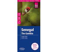 Reise Know-How Landkarte Senegal, Gambia 1 : 550 000 [German] NEUF