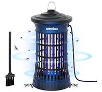 Senelux Lampe anti-moustique 4500 V Fly Zapper 20 W Piège à insectes avec lumière UV Bug Zapper (20W)